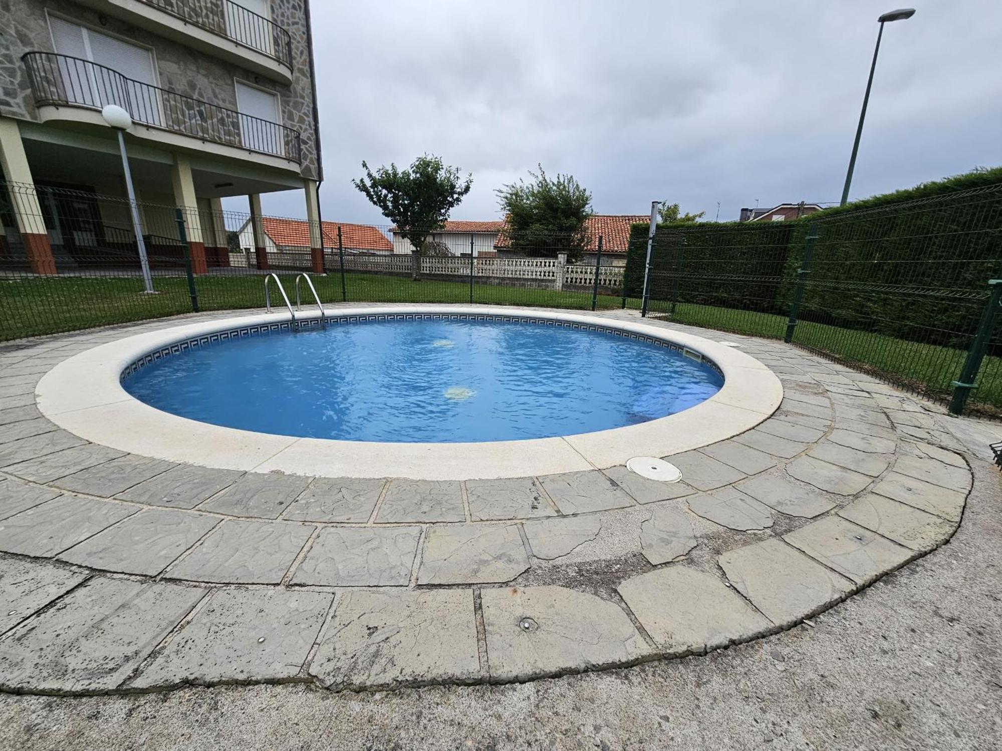 C12A01 Coqueto Apartamento Con Piscina Y Garaje Suances Exterior foto